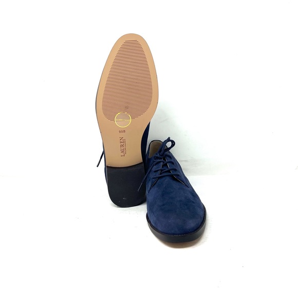 Lauren by Ralph Lauren Maryna Suede Closed Toe Oxfords - Picture 7 of 7